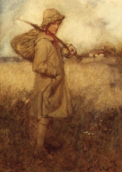 Man Carrying His Possessions by William Lee Hankey