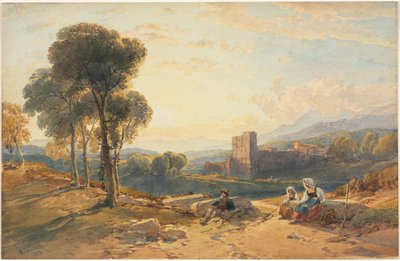 Landscape, Italy by William Leighton Leitch