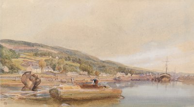 On the Clyde near Bowling by William Leighton Leitch