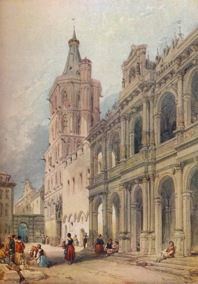Town Hall, Cologne by William Leighton Leitch