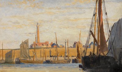 A Continental Harbour by William Lionel Wyllie