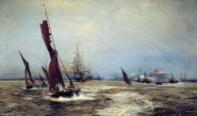 Commerce and Sea Power by William Lionel Wyllie
