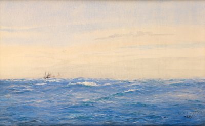 Convoy, The North Sea by William Lionel Wyllie