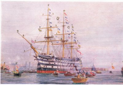 Trafalgar Anniversary by William Lionel Wyllie