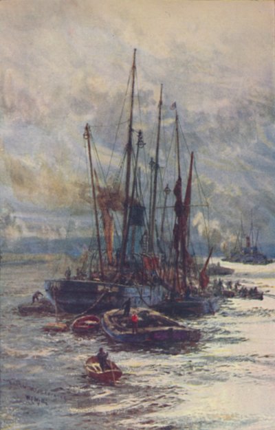 Unloading Coal into Barges by William Lionel Wyllie