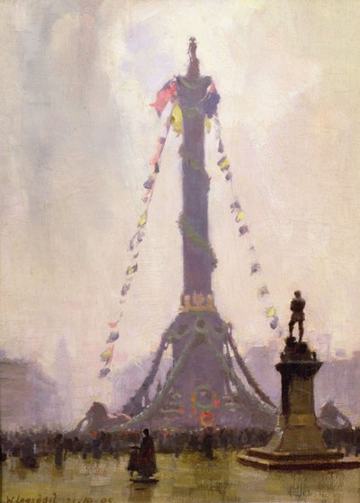 Trafalgar Day by William Logsdail