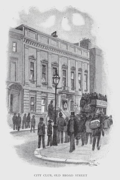 City Club, Old Broad Street by William Luker