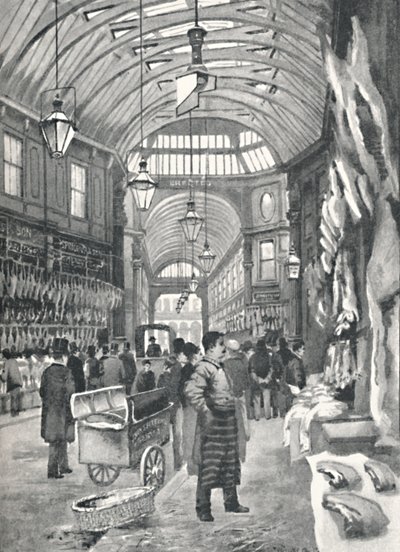 Leadenhall Market, 1891 by William Luker