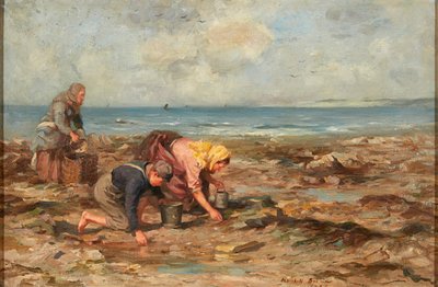 Mussel Gatherers by William Marshall Brown