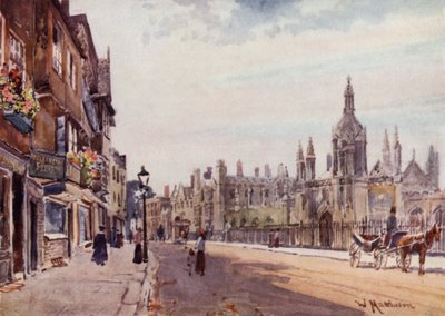 Gateway of Kings College, Kings Parade by William Matthison