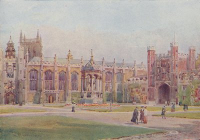 Trinity College, Cambridge, 1910 by William Matthison
