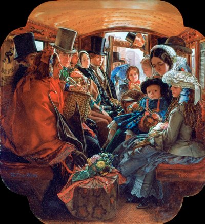 Omnibus Life in London by William Maw Egley