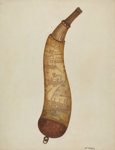 Powder Horn by William McAuley