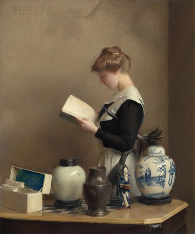 The House Maid by William McGregor Paxton