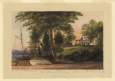 The White House - Pamunkey River by William McIlvaine