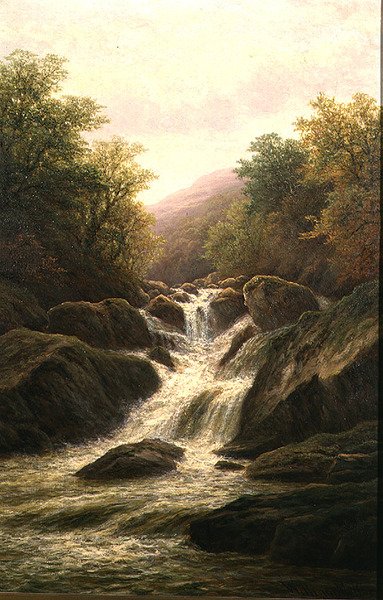 On the Lledr by William Mellor