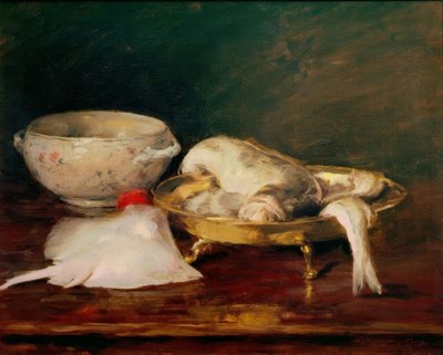 Still Life with Fish by William Merritt Chase