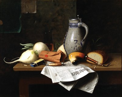Munich Still Life by William Michael Harnett