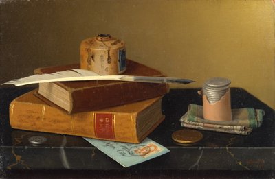 The Bankers Table by William Michael Harnett