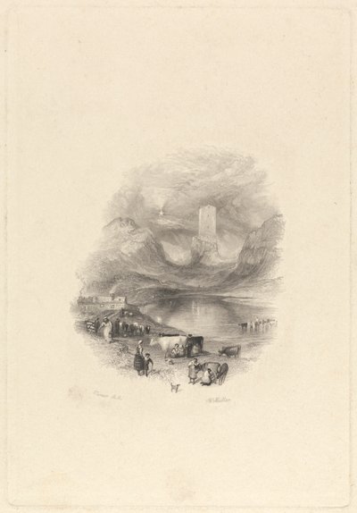 Sandy Knowe, or Smailholm Tower by William Miller
