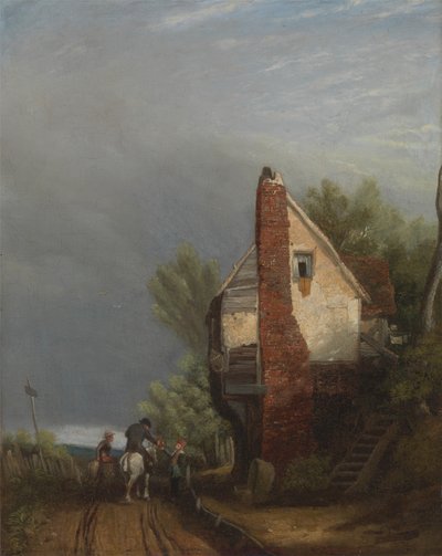 An Old Gable by William Mulready