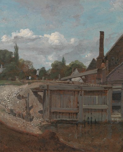 Lock Gate by William Mulready