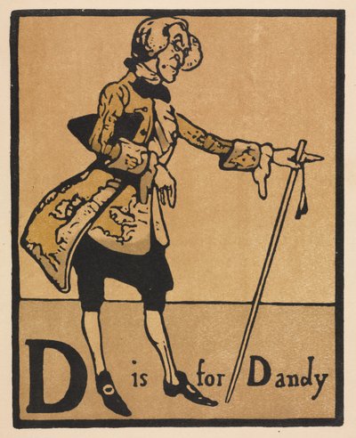 D is for Dandy by William Nicholson