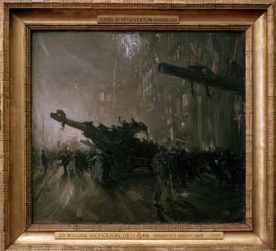 Armistice Night by William Nicholson
