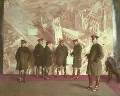 Canadian Headquarters Staff by William Nicholson