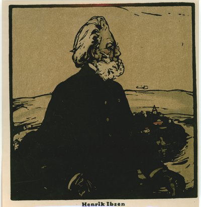 Henrik Ibsen by William Nicholson