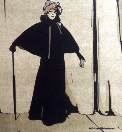Sarah Bernhardt (1844-1923) by William Nicholson