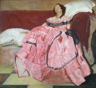 The Pink Dress by William Nicholson