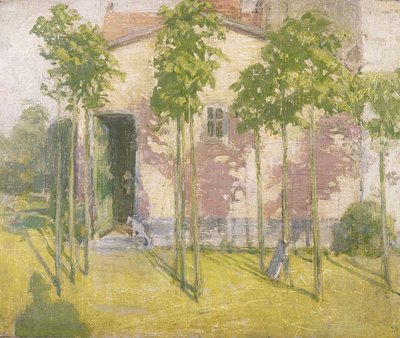 The Studio in Spring, Sutton Veny by William Nicholson