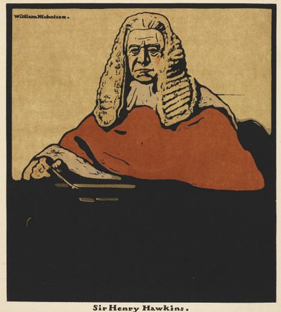 Sir Henry Hawkins by William Nicholson
