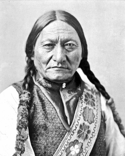 Portrait of Sitting Bull, Indian Chief by William Notman