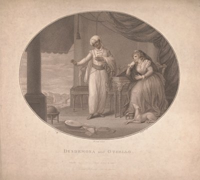 Desdemona and Othello by William Nutter