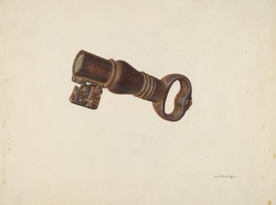 Key Bank, c. 1940 by William O. Fletcher