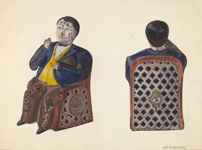 Tammany Toy Bank by William O. Fletcher