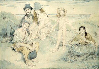 On the Irish Shore by William Orpen
