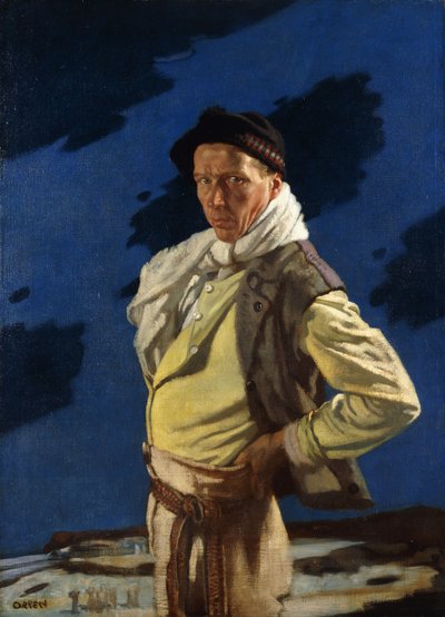 The Man from Aran by William Orpen