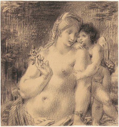 Nude with Cupid by William P. Babcock