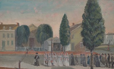 Infant Funeral Procession, 1870s by William P. Chappel