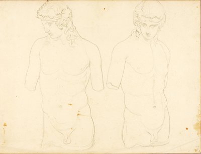 Eros (Vatican no. 250), two views by William Page