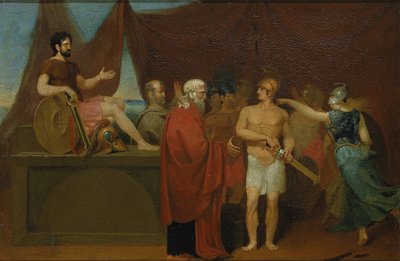 Quarrel of Achilles and Agamemnon by William Page