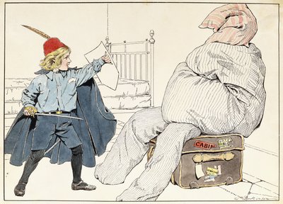 The Knight Errant Fending Off His Foe by William Parkinson