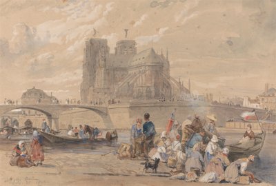 Notre Dame, Paris by William Parrott