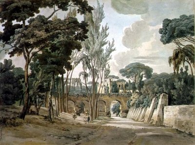 Ancient Aqueducts Near the Capodichino, Naples by William Pars