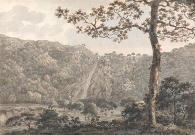 The Falls at Powerscourt, Co. Wicklow, Ireland by William Pars