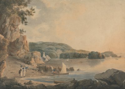 Britten Ferry, Mount Edgecombe by William Payne