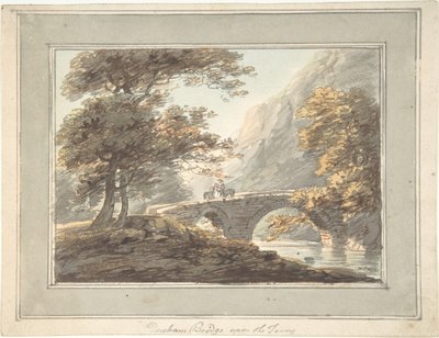 Denham Bridge upon the Tavy, 1780-1830 by William Payne